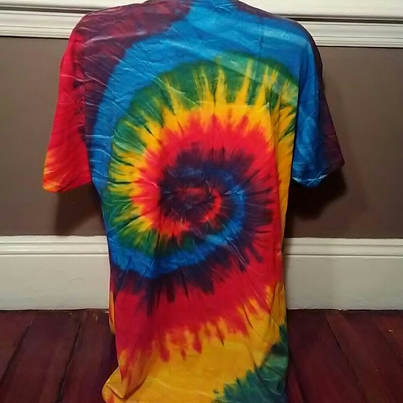 Mens xlarge brand new 🌈 rainbow colorful t-shirt - Picture 4 of 4